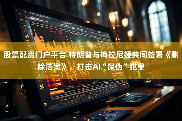 股票配资门户平台 特朗普与梅拉尼娅共同签署《删除法案》，打击AI“深伪”犯罪